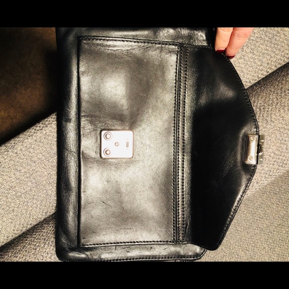 3.1 PHILLIP LIM Black Clutch - Picture 3 of 8
